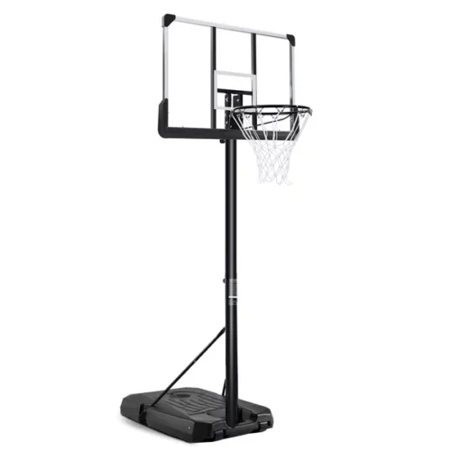 Portable Basketball Hoop & Goal Basketball System Basketball Equipment Height Adjustable 7 Ft. 6 In. - 10 Ft. with 44 inch Indoor Outdoor