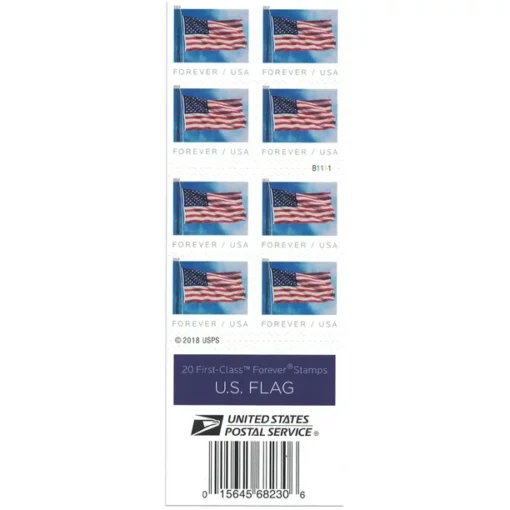 USPS Forever Stamps, Book of 20