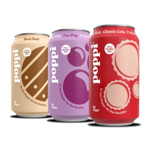 Poppi Prebiotic Soda, Classics Variety Pack, 12 Pack, 12 oz