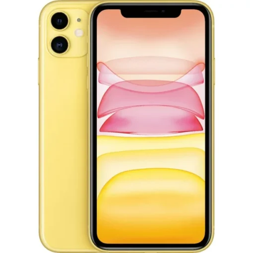 Apple iPhone 11 64GB Fully Unlocked (Verizon + Sprint + GSM Unlocked) - Yellow (Certified Refurbished)