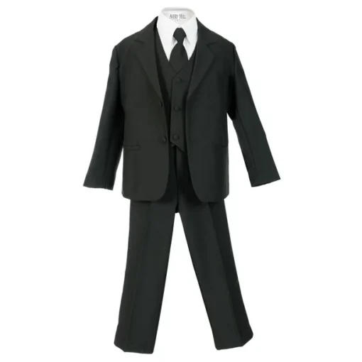 Avery Hill Boys Formal 5 Piece Suit with Shirt and Vest (Toddler, Little Boys, Big Boys)